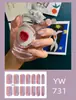 Pegatinas para uñas TE, sin cocción, de moda, finas, arte de uñas de cobertura completa listo para usar, pegatinas de uñas vestibles temu, Sudeste Asiático, Japón, Corea
