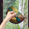JD101 Celosía de Ventana Colibrí Transfronteriza Adhesivo de Advertencia Anticolisión Colorido Adhesivo Estático sin Pegamento para Vidrio de Ventana Removible