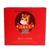 En Stock 2026 Año del Caballo Bolsas de Regalo Nuevas Bolsas Tote Rojas de Gama Alta Bolsas de Regalo Festivas de Año Nuevo Bolsas de Papel