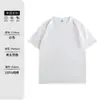 Camiseta Americana de Algodão Pesado 260g Manga Curta Masculina Verão Nova Solta Tendência Casual Top para Homens e Mulheres