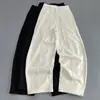 Pantalones de plátano holgados de estilo perezoso con cordón y cintura elástica, nuevos para otoño e invierno, pantalones casuales versátiles y adelgazantes para mujer
