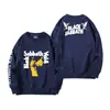 Moletom Cross-Border Black Sabbath Banda de Rock Gola Redonda com Capuz Tamanho S Escuro Europeu