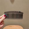 Pasador Accesorio para el Cabello para Mujeres 2024 Nuevo Peine de Pelo Peine de Inserción Diadema Clip para Flequillo Parte Posterior de la Cabeza Herramienta Organizadora de Cabello Suelto