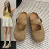 Medias Pantuflas Cerradas de Suela Gruesa Estilo Retro para Mujer, Nuevo Modelo 2026, Primavera y Otoño, Sensación de Alta Gama, Suela Suave, Sandalias Casuales Cómodas