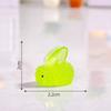 Micro-paisaje conejo luminoso dibujos animados pegamento crema resina accesorios marea juego estéreo escritorio adornos para coche diy venta al por mayor