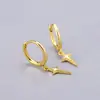 Brincos de Personalidade Estilo Coreano com Sol, Estrelas, Foguete, Coração Assimétrico, Cacto e Acessórios de Orelha Estrela Versáteis