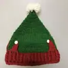 Comercio Exterior Amazon Transfronterizo Nuevo Sombrero Tejido a Crochet Hecho a Mano Navideño Padre-Hijo Moda Navideña Sombrero de Fiesta Personalizado