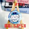 Broche Urso Chiikawa Autodepreciativo Pequeno Oito Usachi Ika Wa Broche Fofo Bidimensional