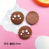 Brinquedos de Comida com Expressão Simulada, Biscoitos, Donuts, Acessórios de Resina DIY, Cola de Chantilly, Capas de Celular, Presilhas de Cabelo e Decorações para Sapatos