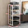 Estante amplificador multicapa doméstico espaciado ajustable soporte máquina de vesícula biliar móvil gabinete HIFI pie de altavoz audio estante
