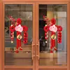 Decoración colgante para puerta de entrada con Nudo Chino para el Año Nuevo 2026 Año del Caballo Nuevo Estilo Nudo Chino Colgante de Puerta para el Festival de Primavera