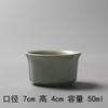 Taza de té de cerámica Xyt pieza abierta del horno Ru juego de té kung fu cuenco de té té porcelana Ru puede criar taza de té pequeña principal