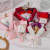 En stock, venta al por mayor, relleno de caja de regalo de rafia, tarjeta de felicitación de Navidad y Año Nuevo, accesorios de conejo de deseos, fabricantes de osos de peluche