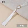 Pingente de Borla Folha de Ouro Longo 13cm Estilo Chinês Borla Pendurada Broche de Traje Antigo Decoração Atacado