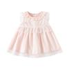 Vestidos de Verão para Meninas Transfronteiriços, Saias de Renda Estilosas, Vestidos de Aniversário para Bebês, Vestidos de Princesa para Crianças, Saias com Babados