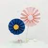 Decoração de Bolo de Aniversário Girassol Plug-in para Assar Decoração de Bolo de Aniversário Suprimentos para Decorar Mesa de Sobremesas