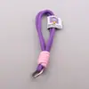 Correa de Muñeca Corta con Llavero de Colores, Correa para Bolso de Muñeco de Lanyard de Venta Caliente, Lanyard de Peluche para Teléfono