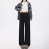 Pantalones de maternidad que no aprietan la barriga, adecuados para primavera y otoño, estilo nuevo 2026, pantalones largos, talla grande, aptos para personas menudas, pantalones suaves de pierna ancha