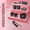 Jiuai SM Set de Encaje de Sirvienta Cuero 10 Piezas Entrenamiento Bondage Pinzas para Pezones Productos Sexuales para Adultos para Mujeres