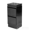 Gabinete de Corte de Cabello de Acero Inoxidable para Salón de Belleza Estante de Almacenamiento para Salón de Belleza Carrito de Gabinete Pequeño Gabinete de Herramientas Simple para Barbería Plata
