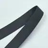 1.5-15cm Alta Elástica Engrosada Encriptada Blanco y Negro Falda Equipaje Zapatos Ropa Tejido Plano Correas Cinturilla Banda Elástica