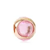 Huiyue joyería nuevo oro rosa brillante rosa gota de agua con cuentas ópalo aleación pulsera cuentas joyería