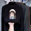 Camada base para meninas, camiseta de fleece com gola alta parcial para crianças, outono e inverno, peça íntima quente versátil, blusa de manga comprida para crianças mais velhas