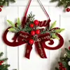 Campanas de Navidad Nuevas Transfronterizas Adornos de Campana de Terciopelo Nórdico Decoraciones Navideñas Colgantes para Ventana