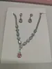 Collar Colgante Gota de Agua de Zirconia Cadena para Clavícula de Alto Grado y Temperamento de Lujo Ligero Moda Nicho Exquisita Joyería al por Mayor