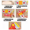 Piezas de Avión de Madera en Blanco Creativas Transfronterizas DIY Educativo Modelo Blanco para Pintar y Dibujar Juguete para Niños Piezas de Madera