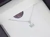 Colar de Prata de Lei S925 com Design Elegante de Coroa, Corrente de Clavícula Exquisita Cravejada com Diamantes, Joia de Prata da Moda e Personalizada Estilo Coreano para Mulheres