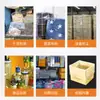 Bolsa de plástico cuadrada de PE con fondo cuadrado de cuatro esquinas, bolsa de cubierta a prueba de humedad e impermeable para caja de cartón, cesta de plástico volteable de película interior cuadrada bolsa a prueba de polvo