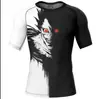 2024 Verão Novo Comércio Exterior Europa e América Amazon Pocolli Elf Dream Estampada Camiseta Manga Curta Gola Redonda Roupas de Fitness