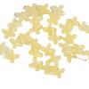 Pulseira de contas de osmanthus de vidro perfurado de cor AB degradê, tamanho pequeno, brincos, adorno de cabeça, material de acessórios de joias DIY feminino