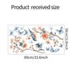 Ramas de Flores y Pájaros Fanxi Ventanas de Cristal Decoración Embellecimiento del Hogar Pegatinas Electroestáticas UV para Ventanas Venta al por Mayor Sin Adhesivo