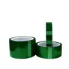 Fita verde PET resistente a altas temperaturas para mascaramento de pintura por spray proteção fita não deixa marcação película protetora para pintura a forno por transferência térmica pasta