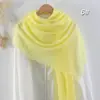Bufanda de Algodón y Lino Burbuja de Comercio Exterior, Bufanda de Seda para Mujer, Pañuelo Versátil para la Cabeza, Bufanda Larga para Proteger del Sol, Bufanda de Color Sólido, Venta al por Mayor desde el Fabricante