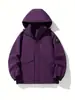 Chaqueta con capucha transpirable de fábrica lista para envío transfronterizo para primavera y otoño, adecuada para montañismo, deportes, ocio y actividades al aire libre, cortavientos 3 en 1