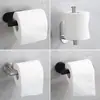 Porta-Lenços Transfronteiriço Suporte para Rolo de Papel Higiênico de Banheiro Aço Inoxidável Sem Perfuração Montado na Parede Rack de Armazenamento de Filme Plástico para Cozinha