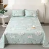 Sábana de Algodón Puro Pieza Única 100% Algodón Dormitorio Estudiantil Cubierta de Cama Individual para Niños Verano Engrosado Clase A Colcha al por Mayor