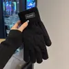 Nuevos Guantes de Invierno para Mujer, Tejidos con Forro Polar, Engrosados para Calidez, Manoplas para Estudiantes, Adecuados para Ciclismo al Aire Libre en Invierno, Algodón a Prueba de Frío