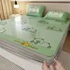 Nuevo Modelo 2026 Esterilla Refrigerante Bordada de Ratán de Hielo - Estilo Capibara - Estilo Oso Pequeño