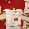 Caja de Dulces para Boda de Lujo Ligero Fabricante Venta al por Mayor Decoración con Lazo Caja de Empaque de Dulces para Boda Caja de Dulces para Celebración de Boda