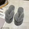 Abre Latas 13% Fatura Especial Pedido de Exportação E-commerce Transfronteiriço Cabelo de Coelho Cor Doce Pelo Sapatos de Chão Espinha de Peixe Tamanho Grande