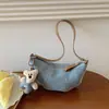 Bolso de nicho súper popular transfronterizo para mujer 2026 nuevo bolso cruzado versátil de moda bolso de hombro para axila exquisito bolso de cuerno
