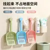 Pala para arena de gato de color macarrón con agujero para colgar, pala para arena de gato con filtro, caja de arena para gatos para el hogar, pala para limpiar excrementos de gato
