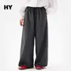 Pantalones para Niñas 2026 Verano Nuevo Estilo Casual Infantil de Pierna Ancha Sueltos de Pierna Recta para Niñas Mayores Modernos