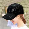 Boné de Baseball Feminino da Moda, Versátil, Estilo Popular, Inspirado em Chanel, Adequado para Primavera, Verão e Outono, Fashion e Casual, Boné de Bico Estilo Ins