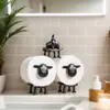Suporte de Rolo de Papel Higiênico de Ovelha Transfronteiriço, Suporte de Papel Higiênico de Ovelha Interessante, Suporte de Papel Higiênico Criativo para Casa