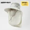 Sombrero de Protección Solar para Pesca para Hombres y Mujeres, Protección Completa para Cuello y Rostro, Sombrero de Sol para Ciclismo al Aire Libre, Sombrero de Pescador Transpirable Anti-UV